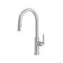 Riobel Authentica 1.5 GPM Single Hole Pull Down Kitchen Faucet Stainless Steel