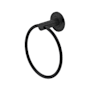 Riobel Authentica 6" Wall Mounted Towel Ring Black