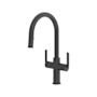Riobel Authentica 1.5 GPM Single Hole Pull Down Kitchen Faucet Black