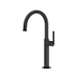 Riobel Authentica 1.2 GPM Vessel Single Hole Bathroom Faucet Black