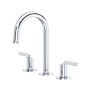 Riobel Authentica 1.2 GPM Widespread Bathroom Faucet with Pop-Up Drain Assembly Chrome