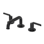 Riobel Authentica 1.2 GPM Widespread Bathroom Faucet with Pop-Up Drain Assembly Black