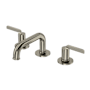 Riobel Authentica 1.2 GPM Widespread Bathroom Faucet with Pop-Up Drain Assembly Brushed Nickel