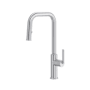 Riobel Authentica 1.5 GPM Single Hole Pull Down Kitchen Faucet Stainless Steel