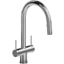 Riobel Azure 1.5 GPM Single Hole Pull Down Kitchen Faucet Chrome