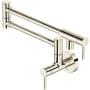 Riobel Azure 5.5 GPM Wall Mounted Single Hole Pot Filler Polished Nickel
