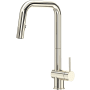 Riobel Azure 1.5 GPM Single Hole Pull Down Kitchen Faucet Polished Nickel