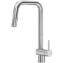 Riobel Azure 1.5 GPM Single Hole Pull Down Kitchen Faucet Stainless Steel