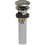Riobel 1-1/4" Push Drain Assembly Brushed Nickel
