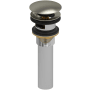 Riobel 1-1/4" Push Drain Assembly Brushed Nickel