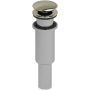 Riobel 1-1/4" Push Drain Assembly - Less Overflow Polished Nickel