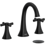 Riobel Edge 1.2 GPM Widespread Bathroom Faucet Black