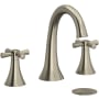Riobel Edge 1.2 GPM Widespread Bathroom Faucet Brushed Nickel