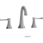 Riobel Edge 1.2 GPM Widespread Bathroom Faucet Chrome