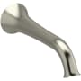 Riobel Edge 6-7/8" Tub Spout Brushed Nickel