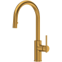 Riobel Lateral 1.8 GPM Single Hole Pull Down Kitchen Faucet Brushed Gold