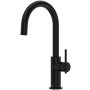 Riobel Lateral 1.8 GPM Single Hole Kitchen Faucet Black