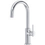 Riobel Lateral 1.8 GPM Single Hole Kitchen Faucet Chrome