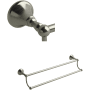 Riobel Momenti 24" Towel Bar Brushed Nickel