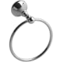 Riobel Momenti 6-1/4" Wall Mounted Towel Ring Chrome
