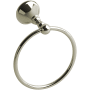Riobel Momenti 6-1/4" Wall Mounted Towel Ring Polished Nickel