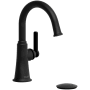 Riobel Momenti 1.2 GPM Single Hole Bathroom Faucet Black