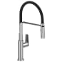 Riobel Mythic 1.8 GPM Single Hole Pre-Rinse Pull Down Kitchen Faucet Chrome