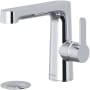 Riobel Nibi 1.2 GPM Single Hole Bathroom Faucet with Pop-Up Drain Assembly Chrome