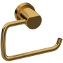 Riobel Parabola Wall Mounted Euro Toilet Paper Holder Brushed Gold