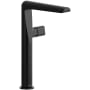 Riobel Parabola 1.2 GPM Single Hole Bathroom Faucet Black