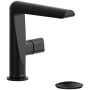 Riobel Parabola 1.2 GPM Single Hole Bathroom Faucet Black