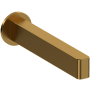 Riobel Paradox 7-3/4" Tub Spout Brushed Gold