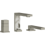 Riobel Reflet Deck Mounted Roman Tub Filler with Built-In Diverter - Includes Hand Shower Brushed Nickel