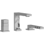 Riobel Reflet Deck Mounted Roman Tub Filler with Built-In Diverter - Includes Hand Shower Chrome