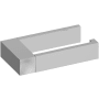 Riobel Reflet Wall Mounted Euro Toilet Paper Holder Chrome