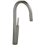 Riobel Solstice 1.75 GPM Single Hole Pull Down Kitchen Faucet Stainless Steel