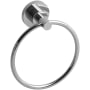 Riobel Star 6-1/4" Wall Mounted Towel Ring Chrome
