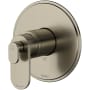 Riobel Arca Two Function Thermostatic Valve Trim Only with Single Lever Handle and Integrated Diverter - Less Rough In Brushed Nickel