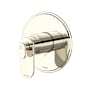 Riobel Arca Two Function Thermostatic Valve Trim Only with Single Lever Handle and Integrated Diverter - Less Rough In Polished Nickel