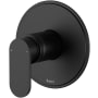 Riobel Arca Pressure Balanced Valve Trim Only with Single Lever Handle - Less Rough In Black