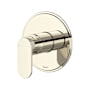 Riobel Arca Pressure Balanced Valve Trim Only with Single Lever Handle - Less Rough In Polished Nickel