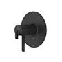 Riobel Authentica Five Function Thermostatic Valve Trim Only with Single Lever Handle and Integrated Diverter - Less Rough In Black
