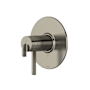 Riobel Authentica Five Function Thermostatic Valve Trim Only with Single Lever Handle and Integrated Diverter - Less Rough In Brushed Nickel