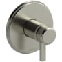 Riobel Momenti Three Independent, Two Shared Function Thermostatic Valve Trim Only with Single Lever Handle and Integrated Diverter - Less Rough In Brushed Nickel