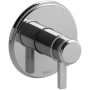 Riobel Momenti Three Independent, Two Shared Function Thermostatic Valve Trim Only with Single Lever Handle and Integrated Diverter - Less Rough In Chrome