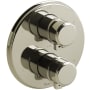 Riobel Momenti Six Function Thermostatic Valve Trim Only with Dual Lever Handles and Integrated Diverter - Less Rough In Polished Nickel