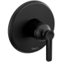 Riobel Momenti Pressure Balanced Valve Trim Only with Single Lever Handle - Less Rough In Black