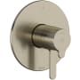 Riobel Nibi Two Independent Function Thermostatic/Pressure Balanced Valve Trim Only with Single Lever Handle and Integrated Diverter - Less Rough In Brushed Nickel