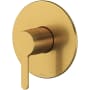 Riobel Nibi Pressure Balanced Valve Trim Only with Single Lever Handle - Less Rough In Brushed Gold