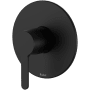 Riobel Nibi Pressure Balanced Valve Trim Only with Single Lever Handle - Less Rough In Black